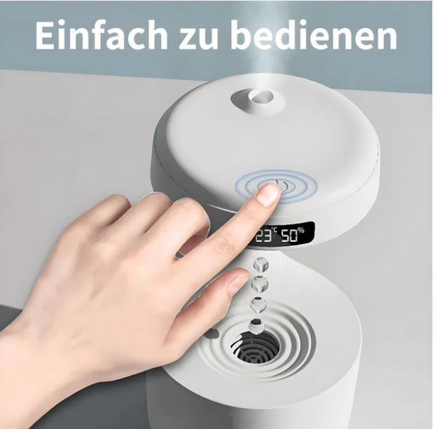 AquaVibe™ - Next-Gen Raumluftbefeuchtung.