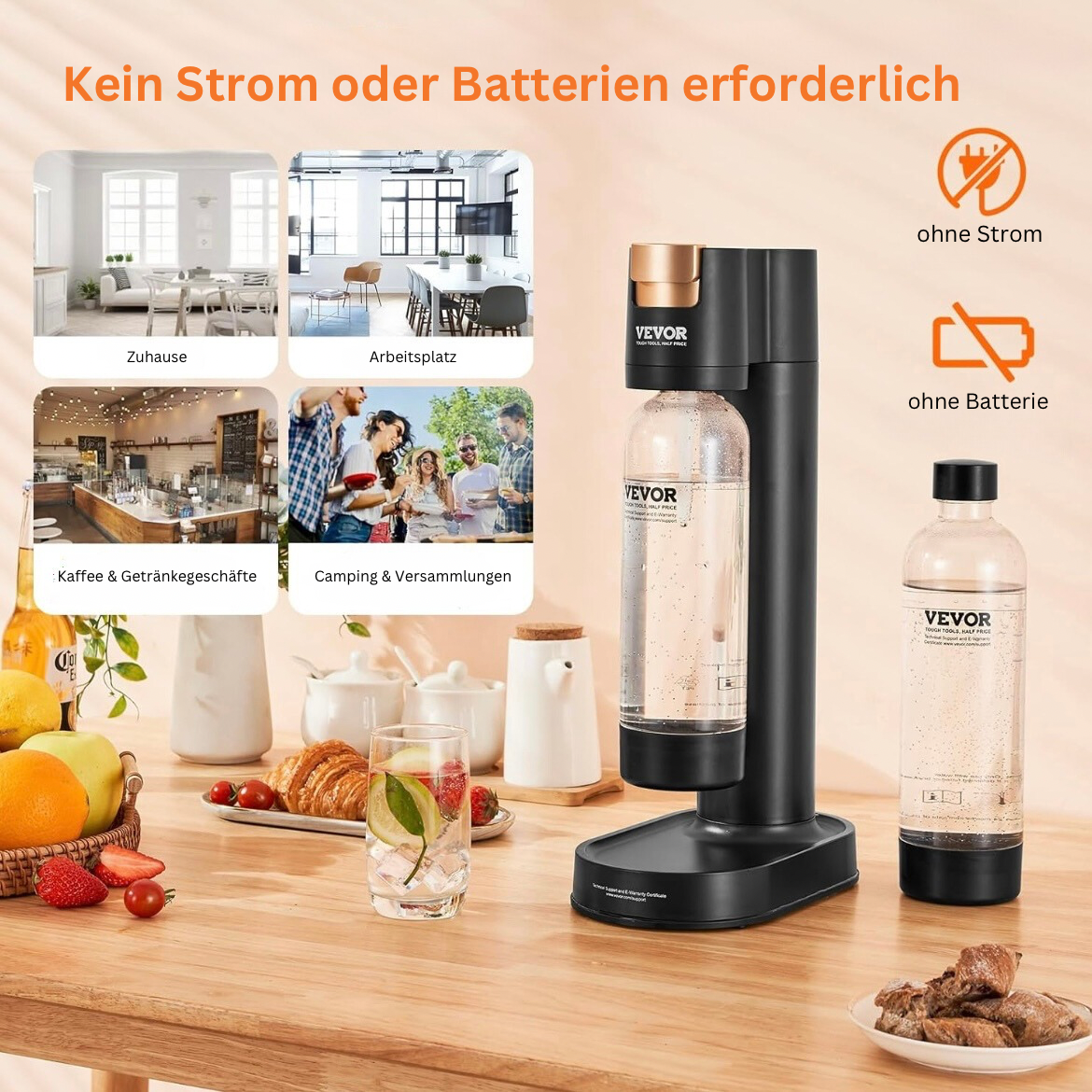 VevorStream™ - Nachhaltig sprudelndes Vergnügen.