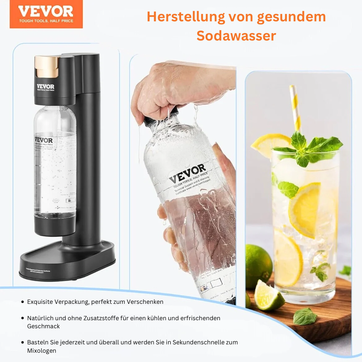VevorStream™ - Nachhaltig sprudelndes Vergnügen.