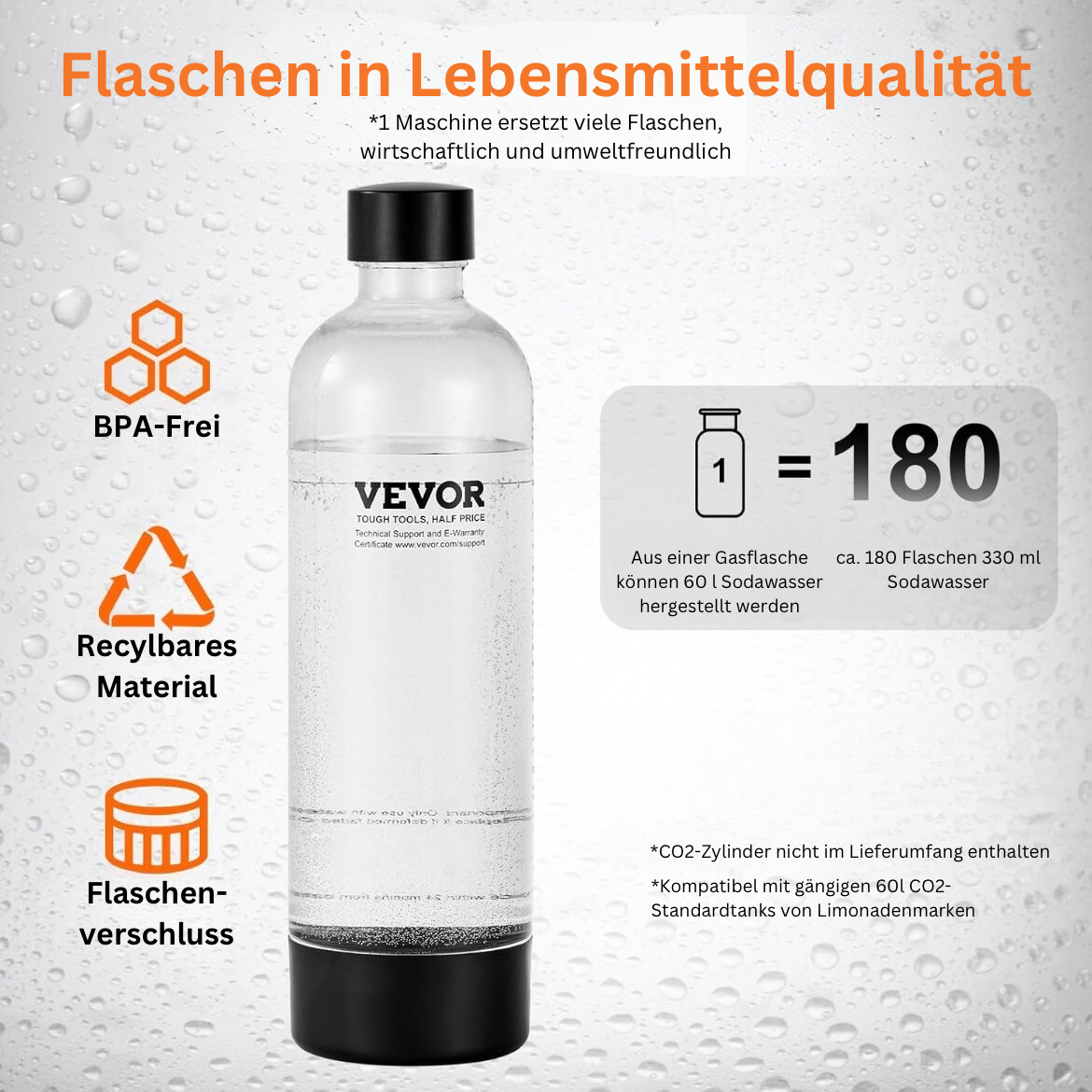 VevorStream™ - Nachhaltig sprudelndes Vergnügen.