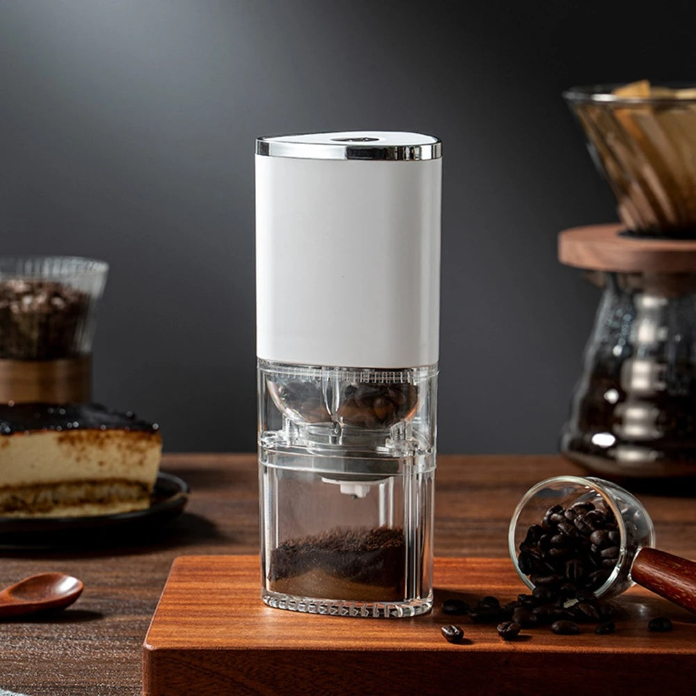 KaffeeKraft™ - Elektrische Mühle für perfekten Genuss.