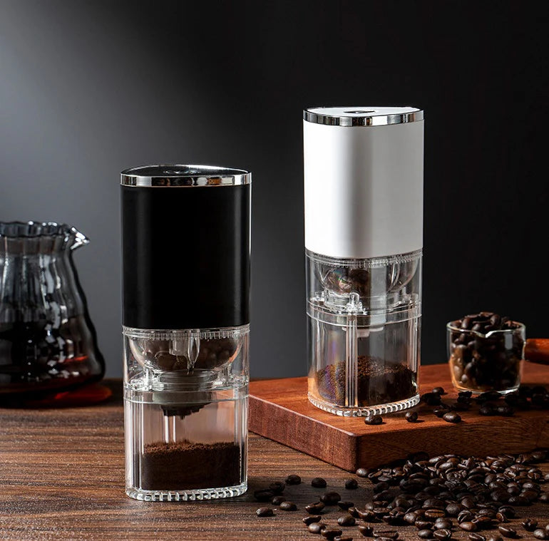 KaffeeKraft™ - Elektrische Mühle für perfekten Genuss.