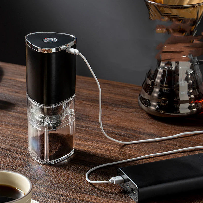 KaffeeKraft™ - Elektrische Mühle für perfekten Genuss.